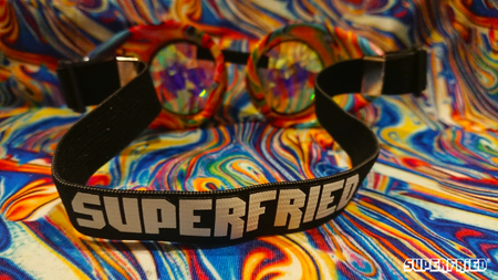 Intense Diamond Kaleidoscope Effect rainbow crystal lens Sunglasses Women Men Party Festival Spike Acid Melt Limited Edition Goggles Glasses at SuperFried's Festival Accessories and Sunglasses Online store