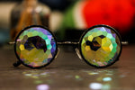 Intense Rainbow Kaleidoscope Effect rainbow crystal lens Sunglasses Women Men Party Festival  Glasses at SuperFried's Festival Accessories and Sunglasses Online store