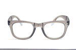 Matte Grey Firework Foldable Diffraction Glasses - SuperFried