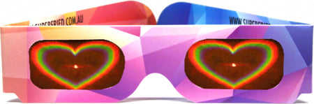Intense Diamond Kaleidoscope Effect rainbow crystal lens Sunglasses Women Men Party Festival  Glasses at SuperFried's Festival Accessories and Sunglasses Online store