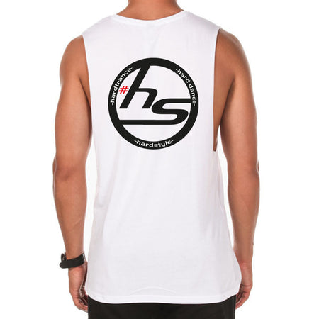 Hardstylerz Unisex White Tank - SuperFried