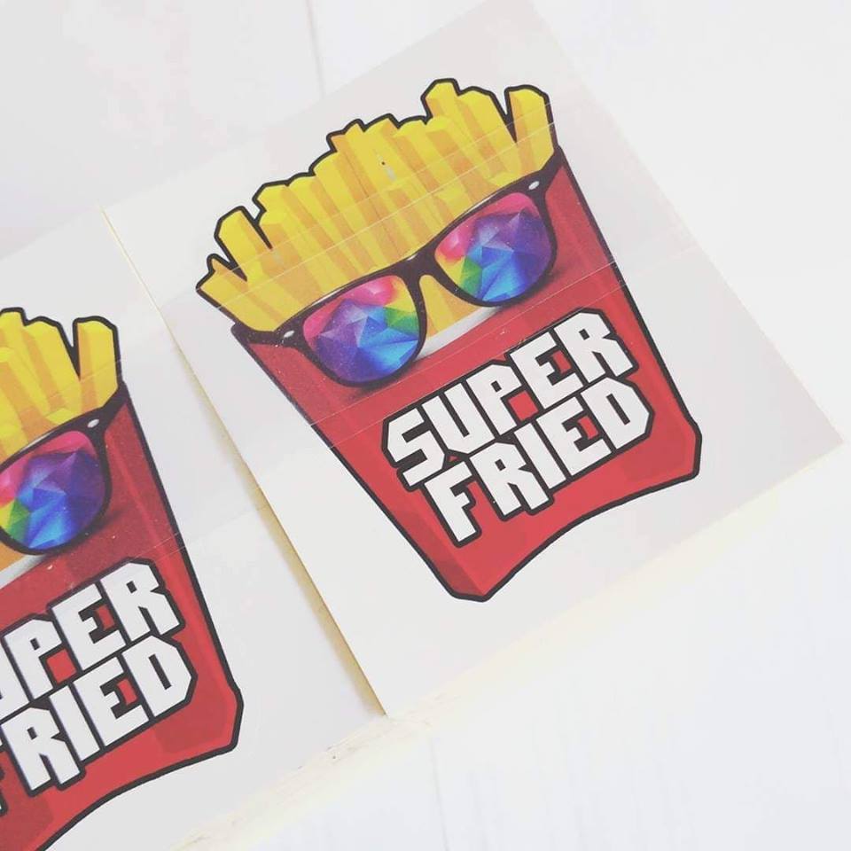 SuperFries Stickers