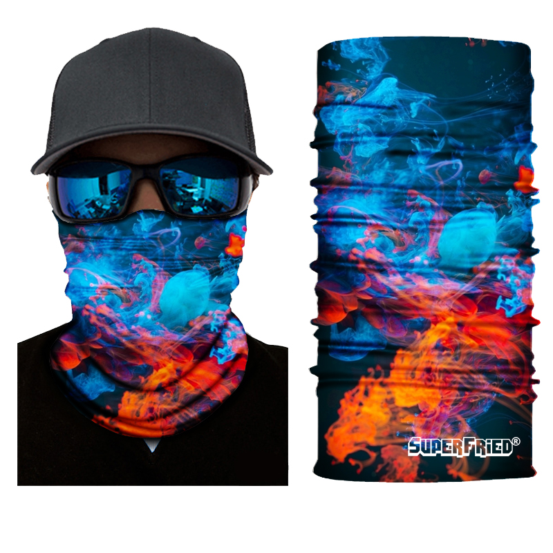 Fire Nova Seamless Mask Bandana