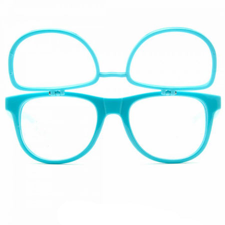 Double Blue Firework Diffraction Glasses - SuperFried