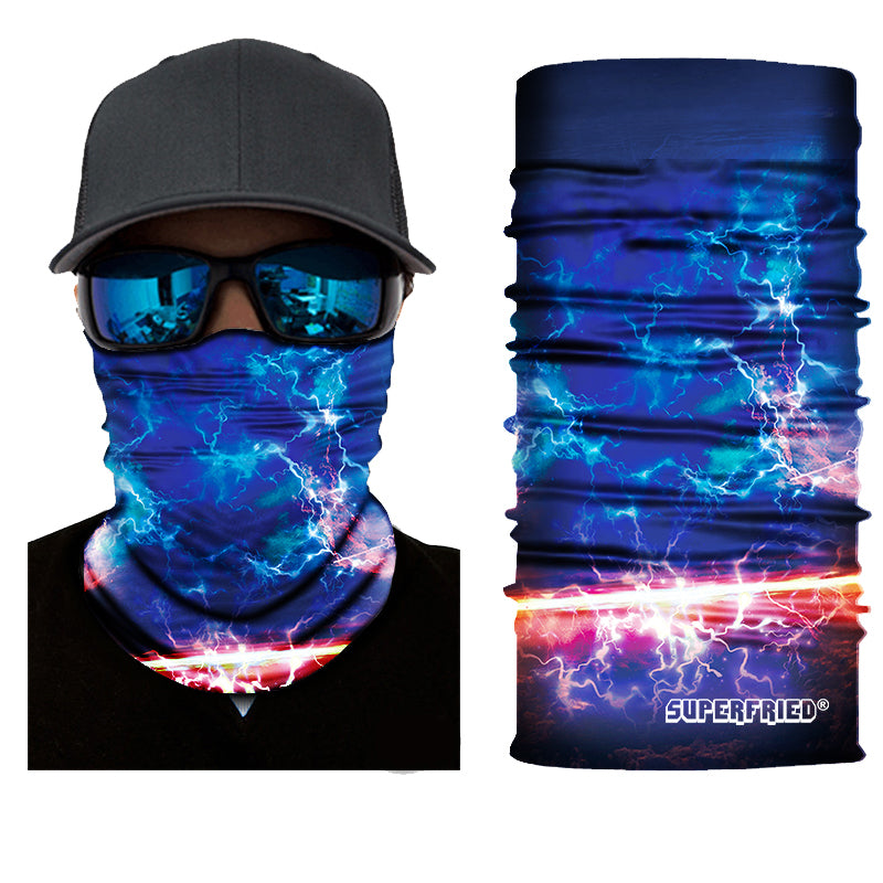 Electric Sky Seamless Mask Bandana