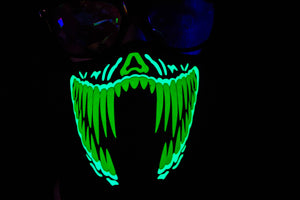 Green Penny LED Light up Panel Mask - SuperFried