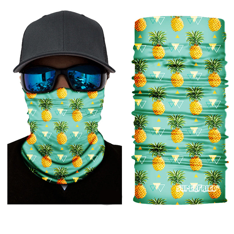 Pineapple Seamless Mask Bandana