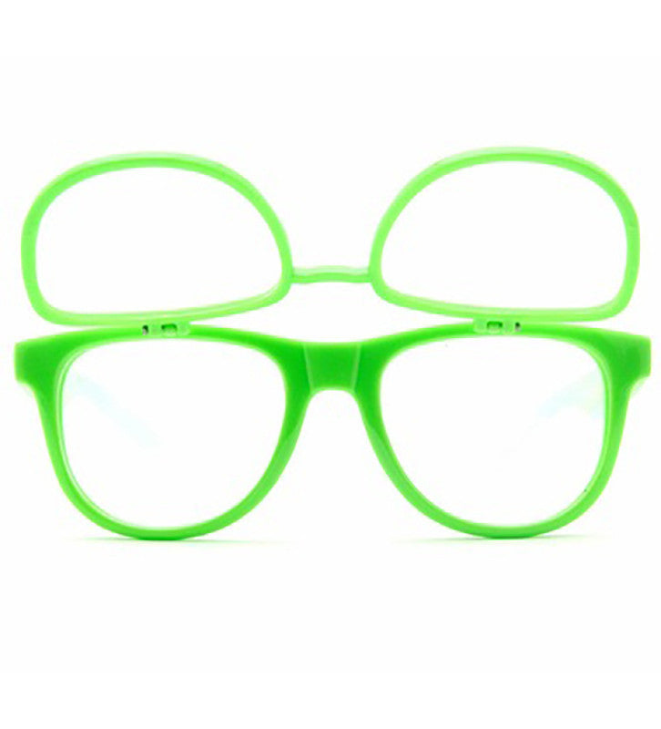 Double Green Firework Diffraction Glasses - SuperFried