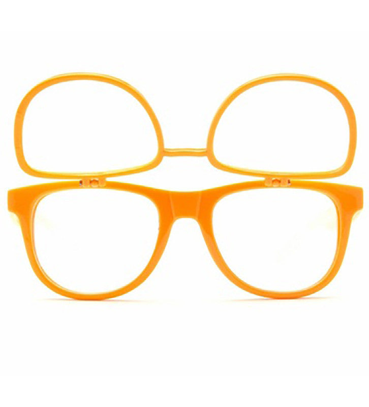 Double Orange Firework Diffraction Glasses - SuperFried