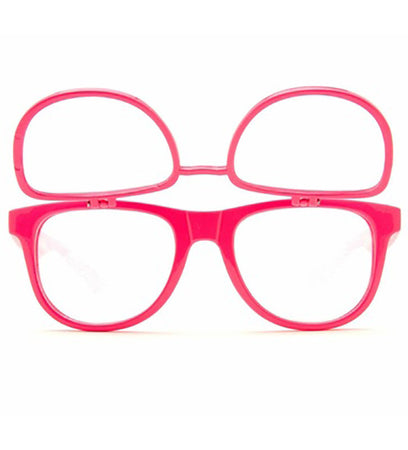 Double Pink Firework Diffraction Glasses - SuperFried