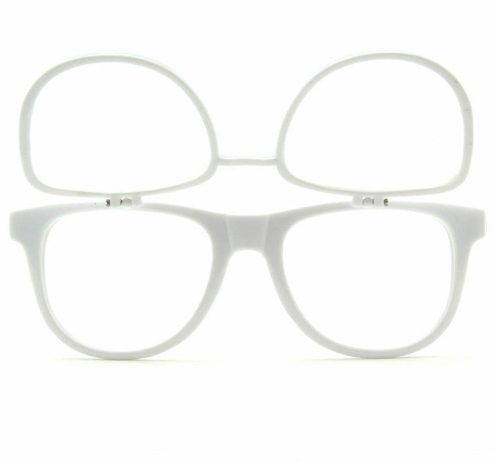 Double White Firework Diffraction Glasses - SuperFried