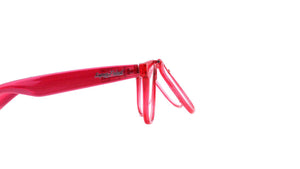 Double Transparent Red Firework Diffraction Glasses - SuperFried