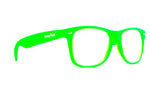Glow Green Clear Firework Diffraction Glasses - SuperFried