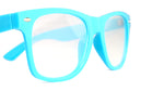 Blue Clear Firework Diffraction Glasses - SuperFried
