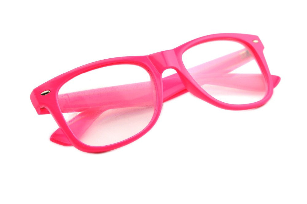 Pink Clear Firework Diffraction Glasses - SuperFried